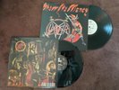 SLAYER SHOW NO MERCY (1983) and SLAYER REIGN IN BLOOD (1986) USED GOOD CON.