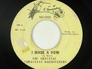 Black Gospel 45 - Original Christian Harmonizers - I Made A Vow - Hummingbird