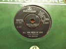 THE BEATLES: ALL YOU NEED IS LOVE: UK 1st (NO TV CREDIT) R 5620: 4 PRONG CENTRE