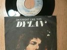 BOB DYLAN - ON A NIGHT LIKE THIS   RARE YUGOSLAVIA PRESS 7