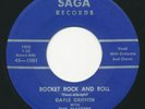 Rockabilly 45 - GAYLE GRIFFITH Rocket Rock And Roll SAGA Doo Wop HEAR Obscure