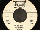 TUNE TONES: please baby please / little sandy HERALD 7
