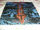 BATHORY -BLOOD ON ICE- AWESOME  PRESS ON RED VINYL LP X 2 NEAR MINT