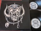 MOTORHEAD NO REMORSE SIGNED 2-LP BRONZE LEATHER SLEEVE (1984) NR MINT LTD ED UK