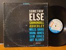 CANNONBALL ADDERLEY - SOMETHING ELSE Blue Note Miles Davis Art Blakey RVG Ear VG