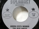NEW BREED 45 Green Eye's Woman / I'm In Love DIPLOMACY Mint- Garage Rock   #1566