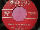 BILLY ADAMS - Return of the All American Boy - clean 45 rpm - Nau-Voo 805