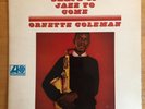 Ornette Coleman The shape of jazz to come 1966 Mono Atlantic 587022 UK LP EX