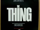 THE THING 1st press GOLD PROMO LP John Carpenter OST Soundtrack MCA Morricone NM
