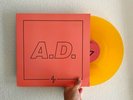 Angel Du$t “A.D.” Orange Clear LP Record Vinyl Tui Trapped Under Ice Have Heart