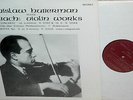 Bronislaw Huberman*BACH :Violin Works *RECITAL RECORDS  USA *MINT