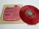 1-45 RPM-RARE-RUBINSTEIN PLAYS FOUR ENCORES-RCA RED SEAL WEPR-41-1952-RED VINYL