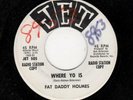 ROCKABILLY-FAT DADDY HOLMES-WHERE YO IS/CHICKEN ROCK-JET 505