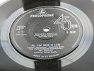 THE BEATLES  ORIG 1967  UK 45   ALL YOU NEED IS LOVE   RARE LABEL FONT