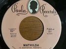 Cookie & His Cupcakes MATHILDA/I’M TWISTED Vinyl 45 R&B Paula Records  221 EX