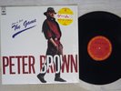 PETER BROWN LOVE IS JUST THE GAME CBS/SONY 12AP 2974 Japan SHRINK VINYL 12