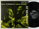 Ella Fitzgerald & Billie Holiday - At Newport LP - Verve - MG V-8234