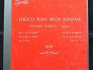 Bach: Solo Violin Sonatas - Georges Enesco **Continental Ltd Ed. Reissue 3LP**