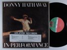 DONNY HATHAWAY In Performance ATLANTIC LP VG+ promo **