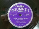 JOE LEE WILLIAMS - R&B 78rpm TRUMPET #169 - OVER HAULING BLUES / WHISTLING PINES