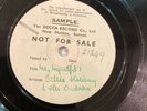 BILLIE HOLIDAY & HER ORCHESTRA ‘ME, MYSELF AND I’ PRE-WAR SHELLAC TEST PRESSING