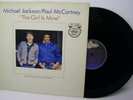 12' MICHAEL JACKSON/PAUL MCCARTNEY----THE GIRL IS MINE (NM)