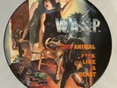 WASP Live Animal F**k Like A Beast Picture Disc LP Vinyl 1988 England