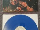 THE DAMNED-DAMNED DAMNED DAMNED-'77 Original BLUE VINYL BELGIUM LP UK PUNK RARE