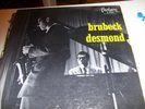 THE DAVE BRUBECK QUARTET FEATURING PAUL DESMOND-LP-VG-RED VINYL-FANTASY