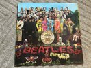 THE BEATLES Sgt. Pepper UK Parlophone 1st press Mono LP psych red inner / insert