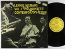 Lennie Niehaus - Vol.1 The Quintets LP - Contemporary - C3518 Mono DG VG+