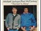 $1 No Reserve Auction Michael Jackson / Paul McCartney The Girl Is Mine Vinyl 45