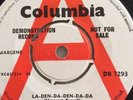 Gene Vincent,DEMO,EX+,La-Den-Da-Den-Da -Da,Columbia,1964,Rock n Roll, Rockabilly