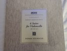 Coffret 3 x Lp Pierre FOURNIER 6 suites pour Violoncello  BACH ARCHIV PRODUKTION
