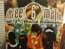 three 6 mafia chapter 2 world domination 2x12 lp Vinyl black