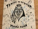 TARGET OF DEMAND  - Mans Ruin LP  - 1983 original Happy Hermit - kbd