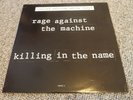 RAGE AGAINST THE MACHINE - Killing In The Name - Rare 1st Press 12