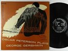 Oscar Peterson - Plays George Gershwin LP - Clef David Stone Martin OG Press