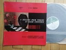 BACH / R.BARCHET -R.VERYRON LACROIX- J.MUCKEL LP ERATO LDE 3189