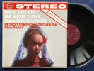 SR 90005 (ED1 grooved) *NM* Ravel Bolero Chabrier Paul Paray Detroit Symphony