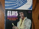 ELVIS PRESLEY VINYL 45 TROUBLE B/W MR SONGMAN  P/S NEW SEALED ON CARDBOARD