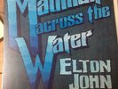 ELTON JOHN MADMAN ACROSS THE WATER  1971 vinyl LP DJLPH420 textured gatefold 1st