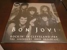 BON JOVI - 2 LP - ROCKIN IN CLEVELAND 1984 - OHIO BROADCAST - BACK ON BLACK