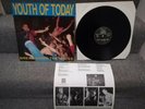 YOUTH OF TODAY LP PUNK HARDCORE SHELTER SXE BOLD UP FRONT BORN FROM PAIN VEGAN