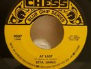 R & B 45 RPM, ETTA JAMES, AT LAST / ALL I COULD DO IS CRY