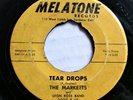 THE MARKEETS  Tear Drops / Baby Please  MELATONE 1959 Doo Wop 45 RARE