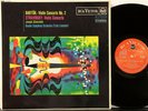 UK RCA SB 6643 1st ed Bartok, Stravinsky violin concertos, Silverstein Leinsdorf