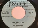 The Monzas: Instant Love / Social Unrest 45 - Pacific Records - Soul
