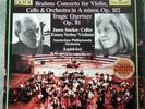 SIGNED  Brahms Double Concerto for Violin & Cello Starker & Verhey Sefel NM