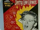 Jerry Lee Lewis  THE GREAT BALL OF FIRE (GREAT ROCKABILLY EP 45) PLAYS VG